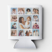 Creëer Uw eigen 13 fotocollage Blikjeskoeler (Achterkant)