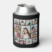 Creëer Uw eigen 13 fotocollage Blikjeskoeler (Blikje Voorkant)