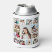 Creëer Uw eigen 13 fotocollage Blikjeskoeler (Blikje Voorkant)