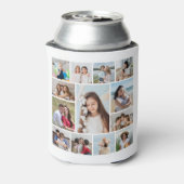 Creëer Uw eigen 13 fotocollage Blikjeskoeler (Blikje Achterkant)