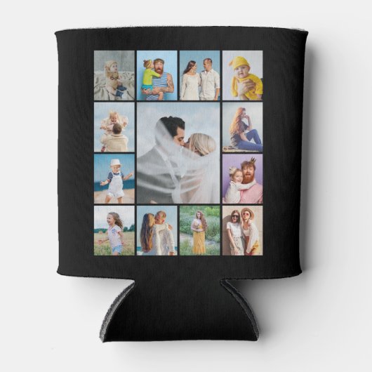 Creëer Uw eigen 13 fotocollage Blikjeskoeler (Voorkant)