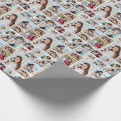 Creëer Uw eigen 13 fotocollage Cadeaupapier (Hoek)