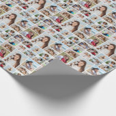 Creëer Uw eigen 13 fotocollage Cadeaupapier (Hoek)