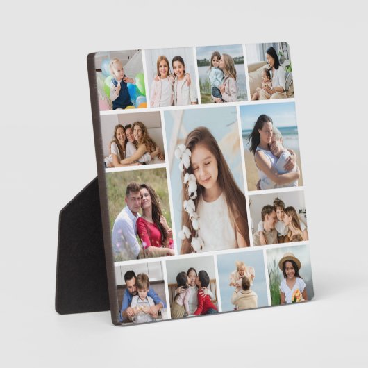 Creëer Uw eigen 13 fotocollage Fotoplaat (Voorkant)