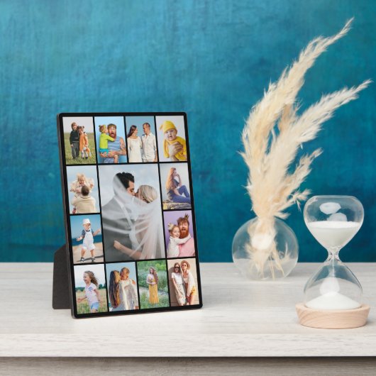 Creëer Uw eigen 13 fotocollage Fotoplaat (Zijkant)