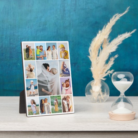 Creëer Uw eigen 13 fotocollage Fotoplaat (Zijkant)