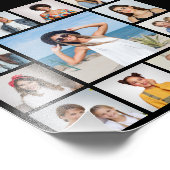 Creëer Uw eigen 13 Fotocollage Fotouitbreiding Foto Afdruk (Hoek)