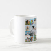 Creëer Uw eigen 13 fotocollage Koffiemok (Voorkant links)