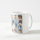 Creëer Uw eigen 13 fotocollage Koffiemok (Voorkant rechts)