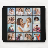 Creëer Uw eigen 13 fotocollage Muismat (Voorkant)