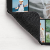 Creëer Uw eigen 13 fotocollage Muismat (Hoek)