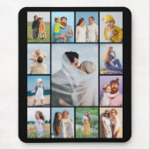 Creëer Uw eigen 13 fotocollage Muismat (Voorkant)