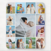 Creëer Uw eigen 13 fotocollage Muismat (Voorkant)