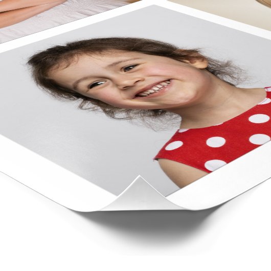 Creëer Uw eigen 13 fotocollage Perfect Poster (Hoek)