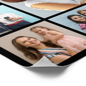 Creëer Uw eigen 13 fotocollage Poster (Hoek)