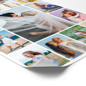 Creëer Uw eigen 13 fotocollage Poster (Hoek)