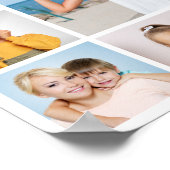 Creëer Uw eigen 13 fotocollage Poster (Hoek)