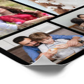 Creëer Uw eigen 13 fotocollage Poster (Hoek)