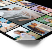 Creëer Uw eigen 13 fotocollage Poster (Hoek)