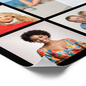Creëer Uw eigen 13 fotocollage Poster (Hoek)