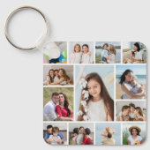 Creëer Uw eigen 13 fotocollage Sleutelhanger (Voorkant)