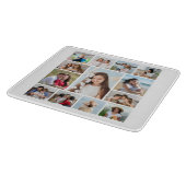 Creëer Uw eigen 13 fotocollage Snijplank (Hoek)