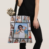 Creëer Uw eigen 13 fotocollage Tote Bag (Dichtbij)