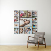 Creëer Uw eigen 13 fotocollage Wandkleed (In Situ (horizontaal))