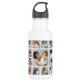 Creëer Uw eigen 13 fotocollage Waterfles