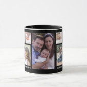 Creëer Uw eigen 13-serie Foto Collage Black Mok (Midden)