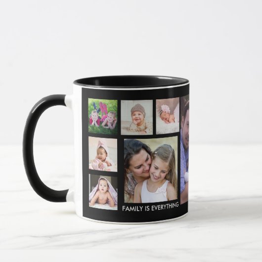 Creëer Uw eigen 13-serie Foto Collage Black Mok (Links)