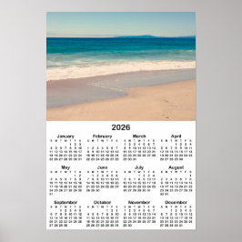 Creëer Uw eigen 13x19 foto 2026 kalender Poster