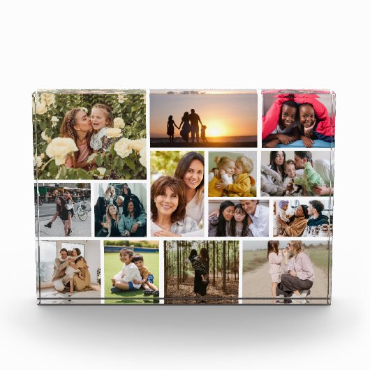 Creëer Uw eigen 14 fotocollage fotoblok (Voorkant)