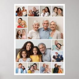 Creëer Uw eigen 14 Poster voor fotocollage