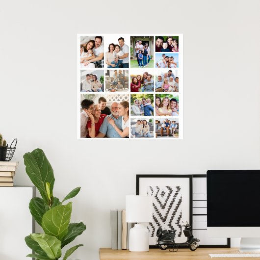 Creëer Uw eigen 14 Poster voor fotocollage (Thuiskantoor)