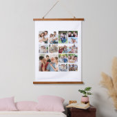 Creëer Uw eigen 14 Poster voor fotocollage Hangend Wandkleed (Slaapkamer)