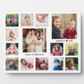 Creëer Uw eigen 14-serie Foto Collage Quote Fotoplaat (Voorkant)