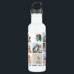 Creëer Uw eigen 15-bits fotocollage Waterfles<br><div class="desc">Creëer uw eigen waterflesje met 15 vierkante foto's van uw keuze die eenvoudig van uw telefoon of computer kunnen worden gedownload en een eenvoudige sjabloon voor tekst die kan worden aangepast. Maakt een groot uniek geschenk voor jezelf,  vriend of familielid.</div>