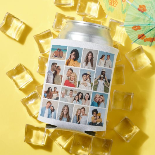 Creëer Uw eigen 15 fotocollage Blikjeskoeler (Insitu Zomer)