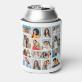 Creëer Uw eigen 15 fotocollage Blikjeskoeler (Blikje Achterkant)