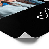 Creëer Uw eigen 15 fotocollage Een groet toevoegen Poster (Hoek)