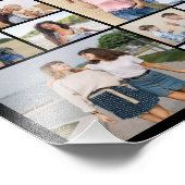 Creëer Uw eigen 15 Fotocollage Foto Uitbreiding Afdruk (Hoek)