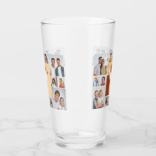 Creëer Uw eigen 15 fotocollage Glas (Rechts)