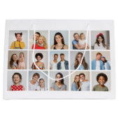 Creëer Uw eigen 15 fotocollage Groot Cadeauzakje (Voorkant)