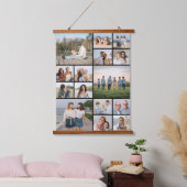 Creëer Uw eigen 15 fotocollage Hangend Wandkleed (Slaapkamer)