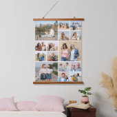 Creëer Uw eigen 15 fotocollage Hangend Wandkleed (Slaapkamer)