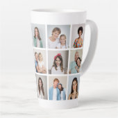 Creëer Uw eigen 15 fotocollage Latte Mok (Rechterhoek)