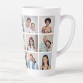 Creëer Uw eigen 15 fotocollage Latte Mok (Rechts)