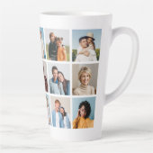 Creëer Uw eigen 15 fotocollage Latte Mok (Rechts)