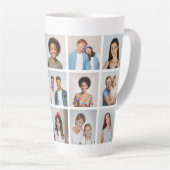 Creëer Uw eigen 15 fotocollage Latte Mok (Rechterhoek)
